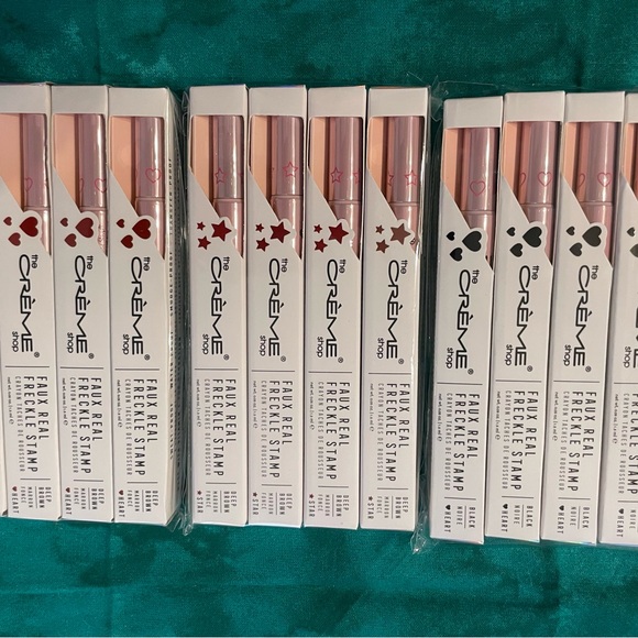 The Crème Shop Deep Brown and Black Freckle Stamp